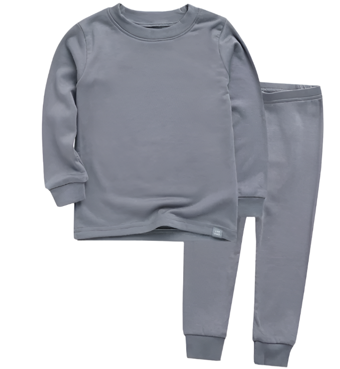 toddler grey pajamas